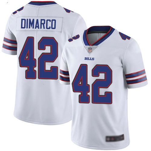 Men Buffalo Bills #42 Patrick DiMarco White Vapor Untouchable Limited Player NFL Jersey->buffalo bills->NFL Jersey